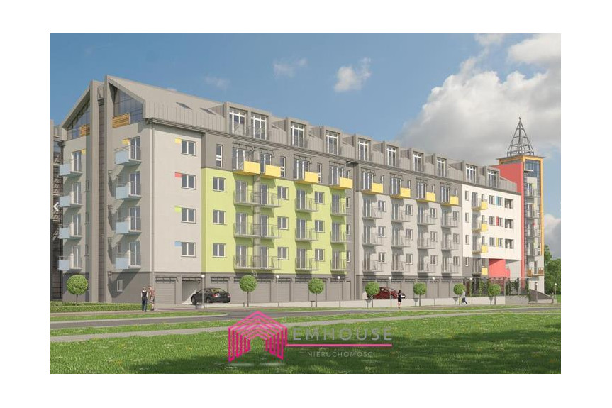 Koszalin, Apartament 92,60m2 z trzema tarasami i 2 balkonami